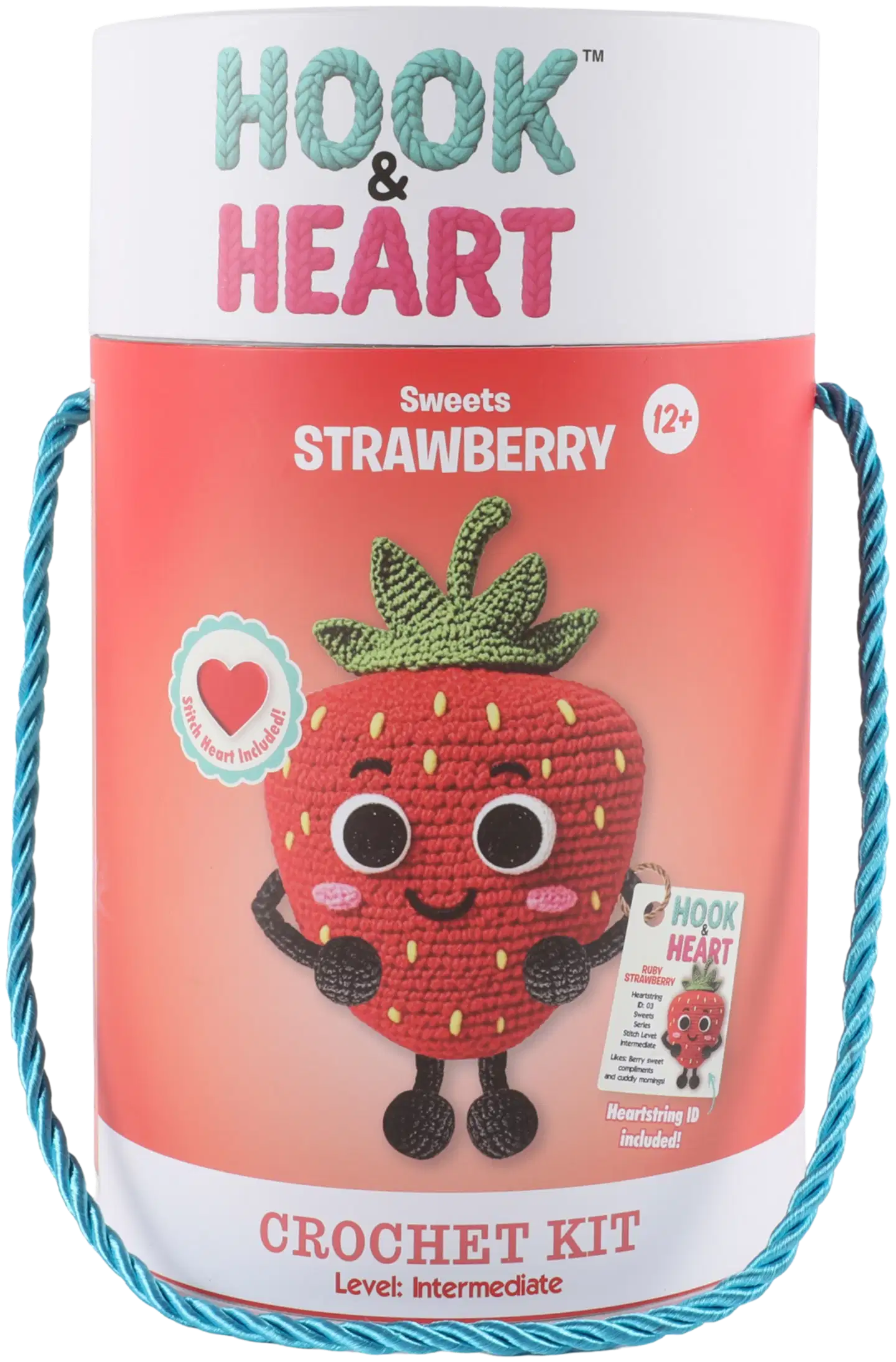Hook & Heart käsityöpakkaus Shy Strawberry - 1