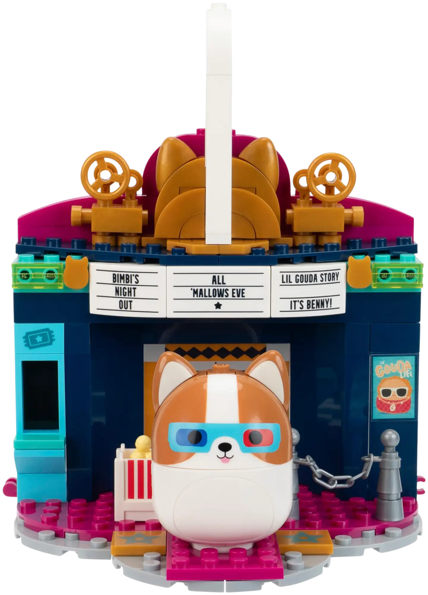 BLDR Squishmallows Rakentelusetti Reginald elokuvissa - 2