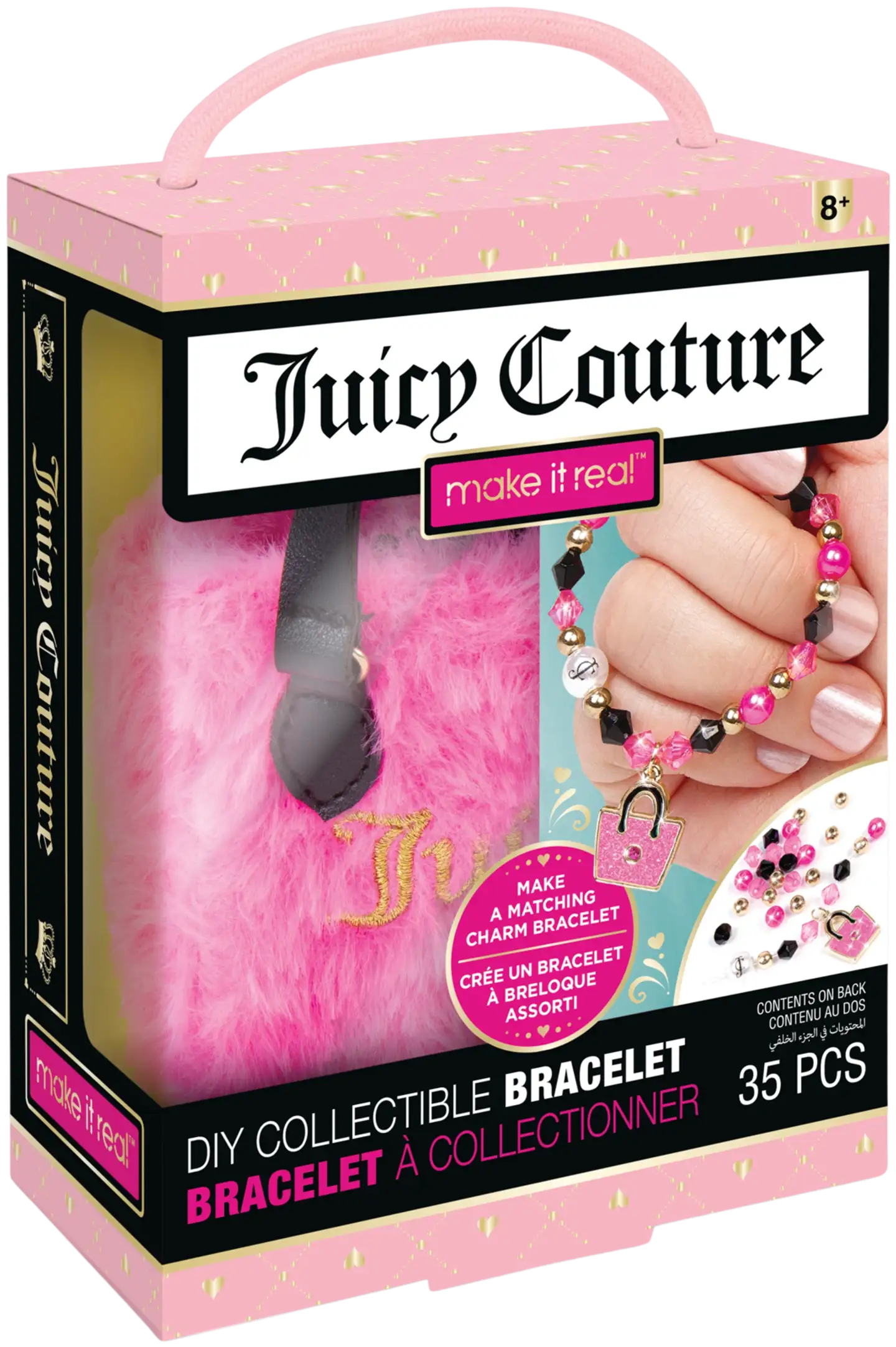 Make It Real Juicy Couture Rannekorun valmistussetti ja minikäsilaukku, lajitelma - 5