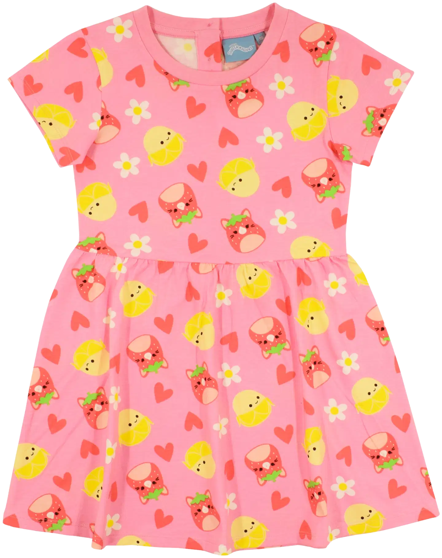 Squishmallows lasten trikoomekko AM-SQSH-09 - Pinkki