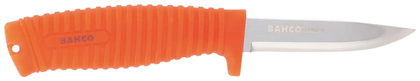 Kelluva kalapuukko , jossa on fluoresoiva kahva ja suojakotelo 102 mm 1446-FLOAT-FISH - 1