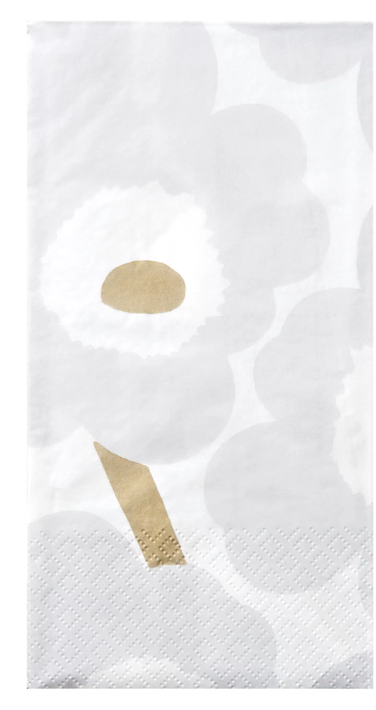 Marimekko Unikko harmaa ruukkutaittoliina 30kpl/40cm