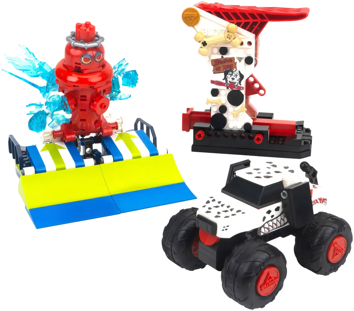 BLDR Monster Jam rakennettava stunttisetti - 3