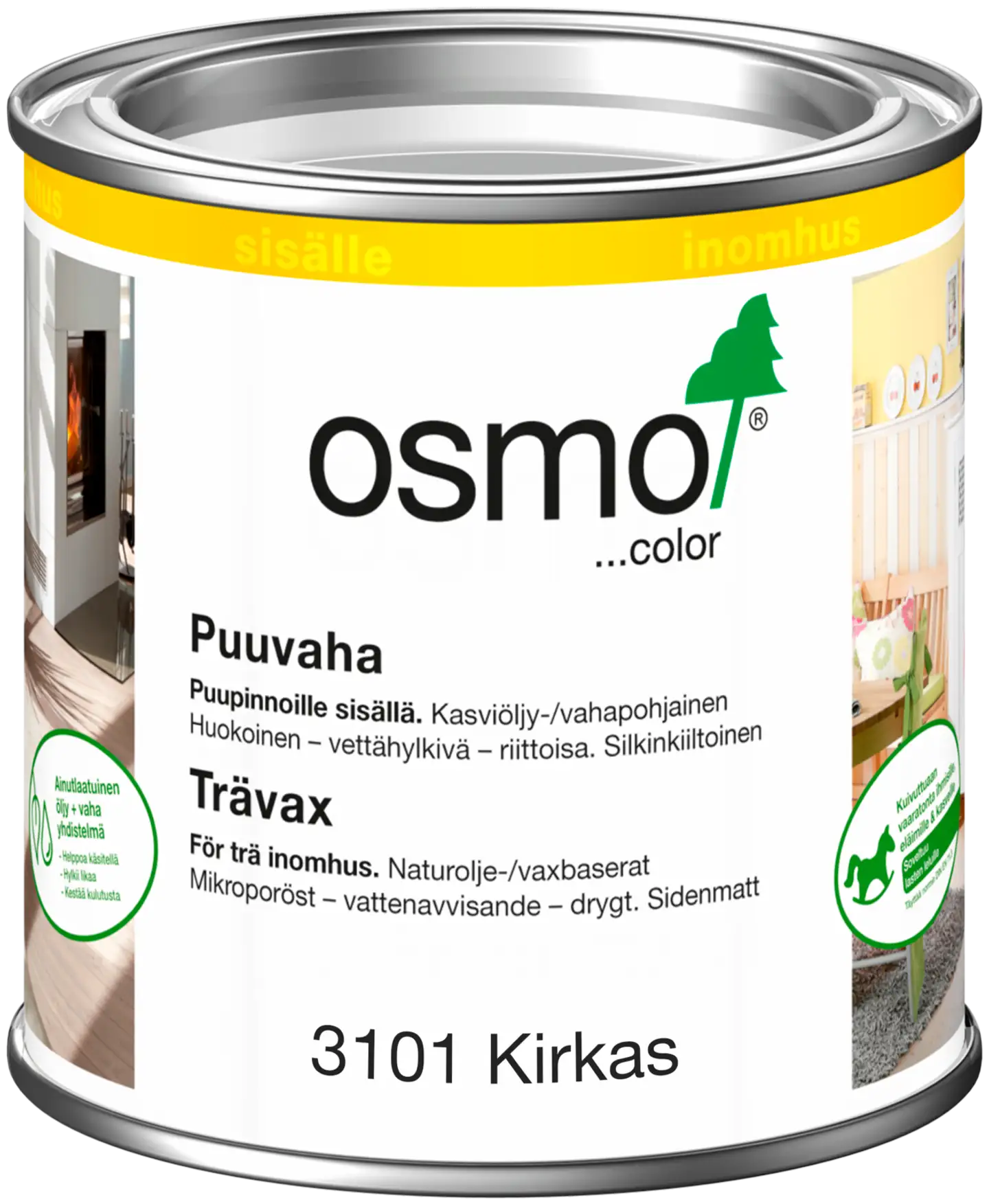 Osmo Color 375ml puuvaha 3101 kirkas - 1