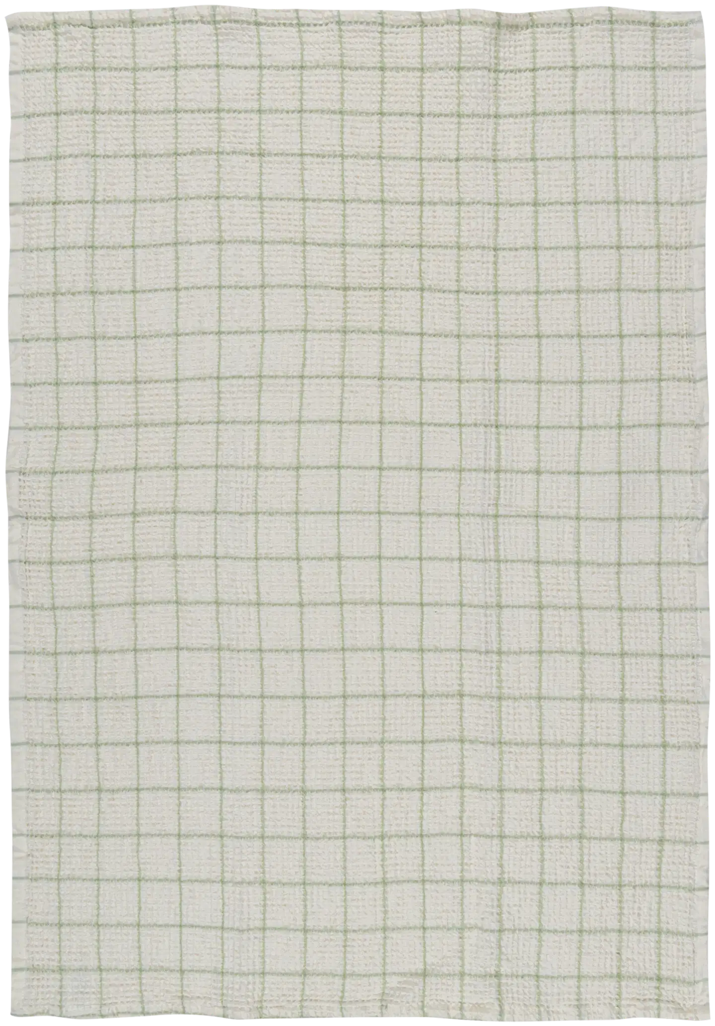 House keittiöpyyhe 50x70 cm vohveli-ruutu vihreä 2-pack - 3