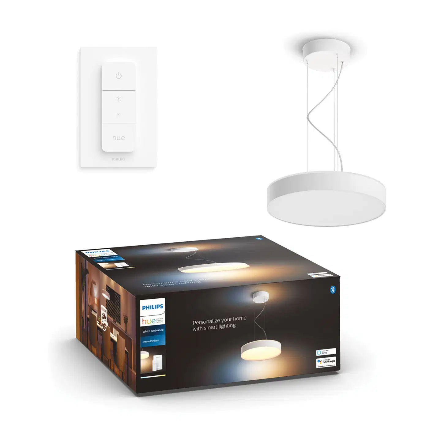 Philips Hue Enrave -riippuvalaisin 34W 2200-6500K 4300LM valkoinen - 4