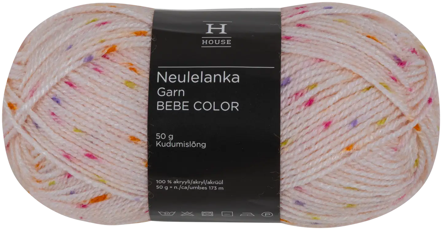 House lanka Bebe Color 50g vaaleanpunainen