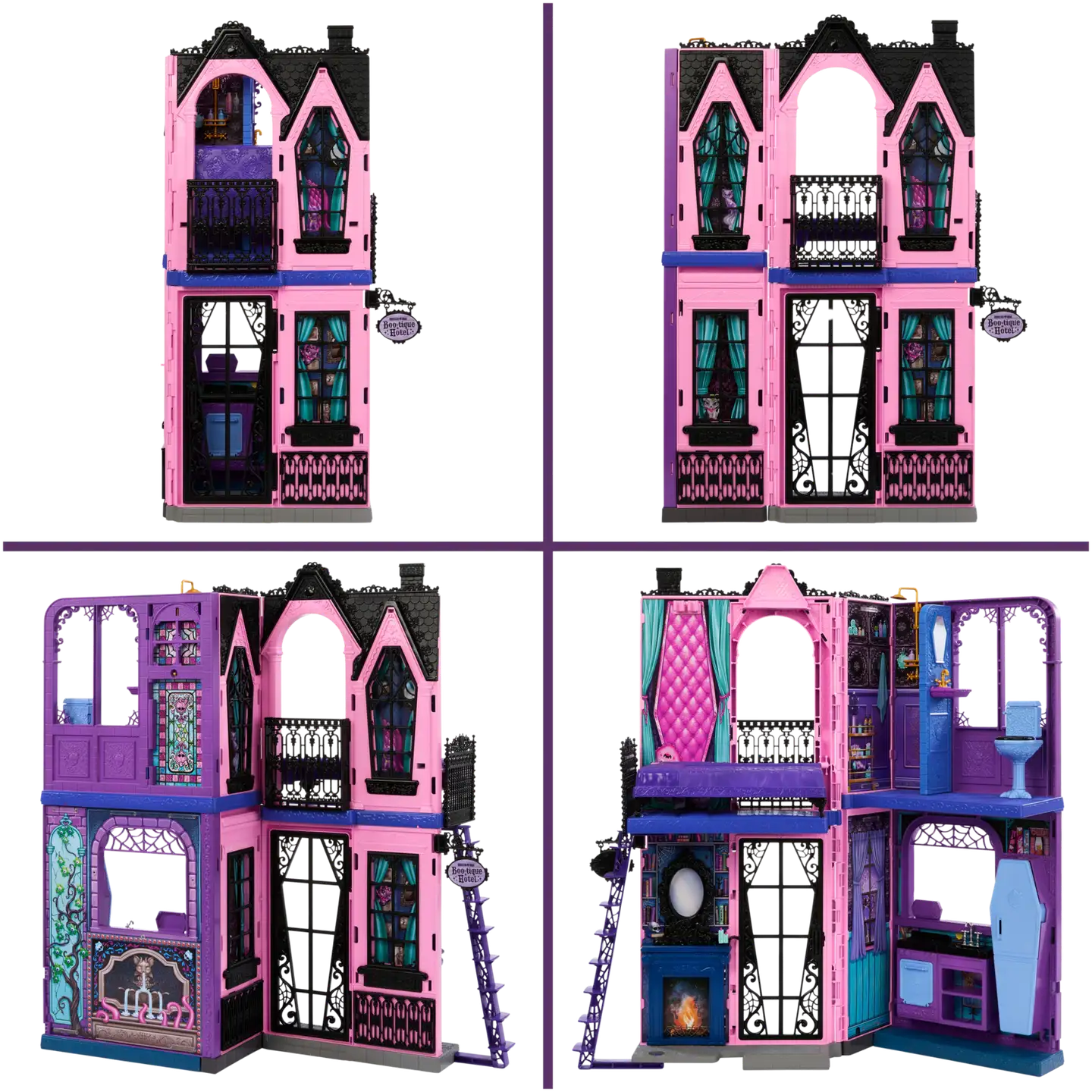 Monster High Boo-Tique Hotelli Leikkisetti - 3