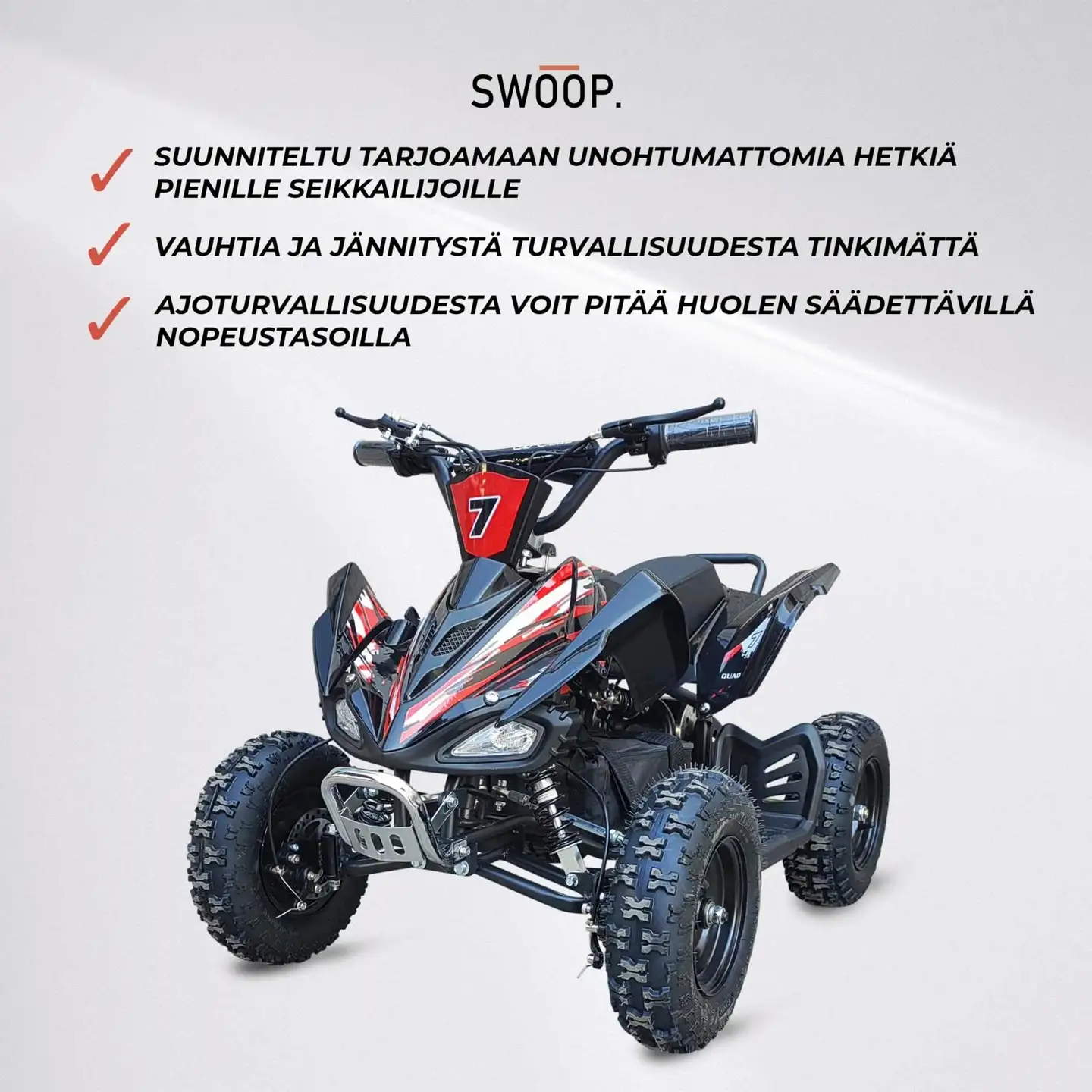 Swoop sähkömönkijä Adventurer 1000 W - 7