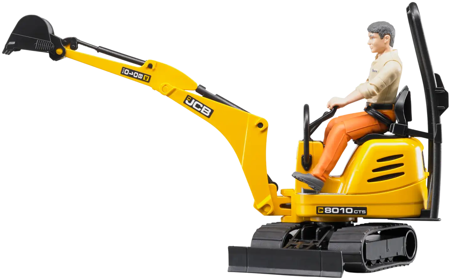 Bruder JCB 8010 CTS minikaivuri ja työntekijä - 2