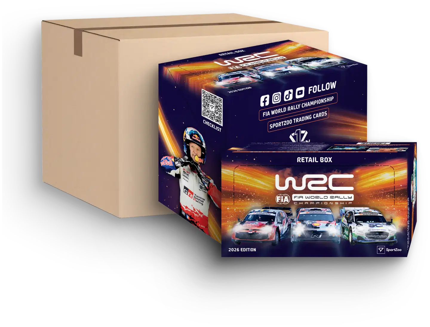 FIA WRC keräilykortit 25/26 Retail Pack - 6