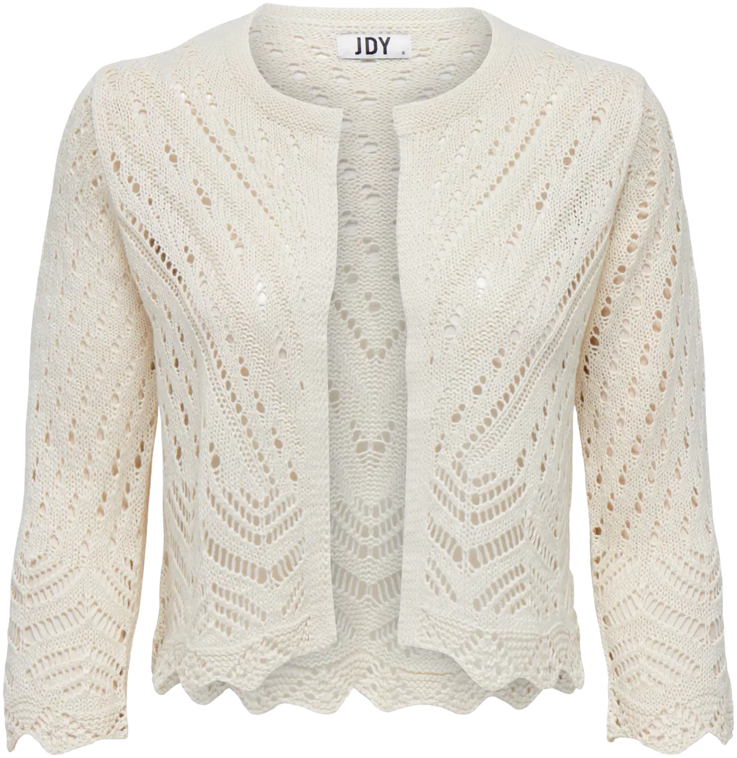 JDY naisten neulebolero Jdysun - Eggnog - 1