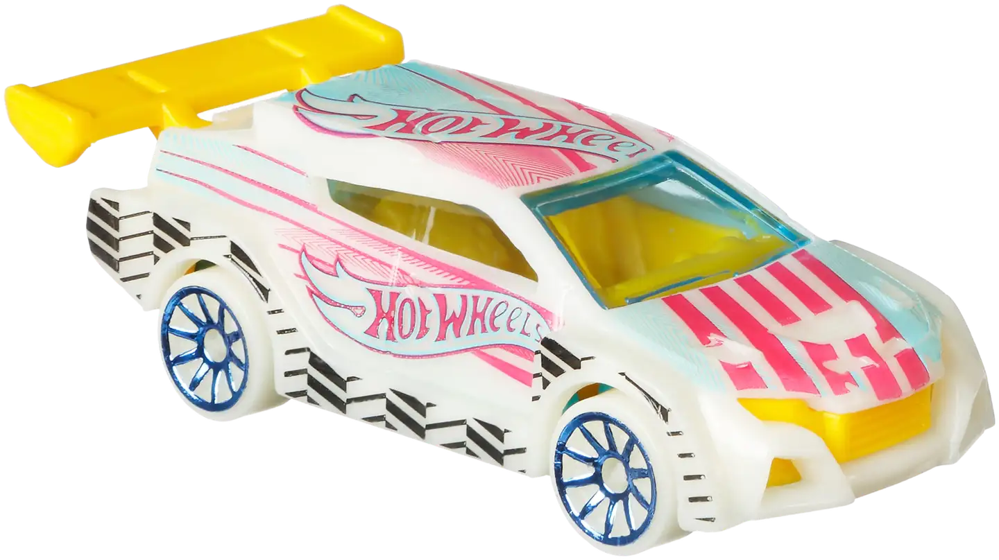 Hot Wheels Monster Trucks Glow In The Dark 10 Kpl - 9