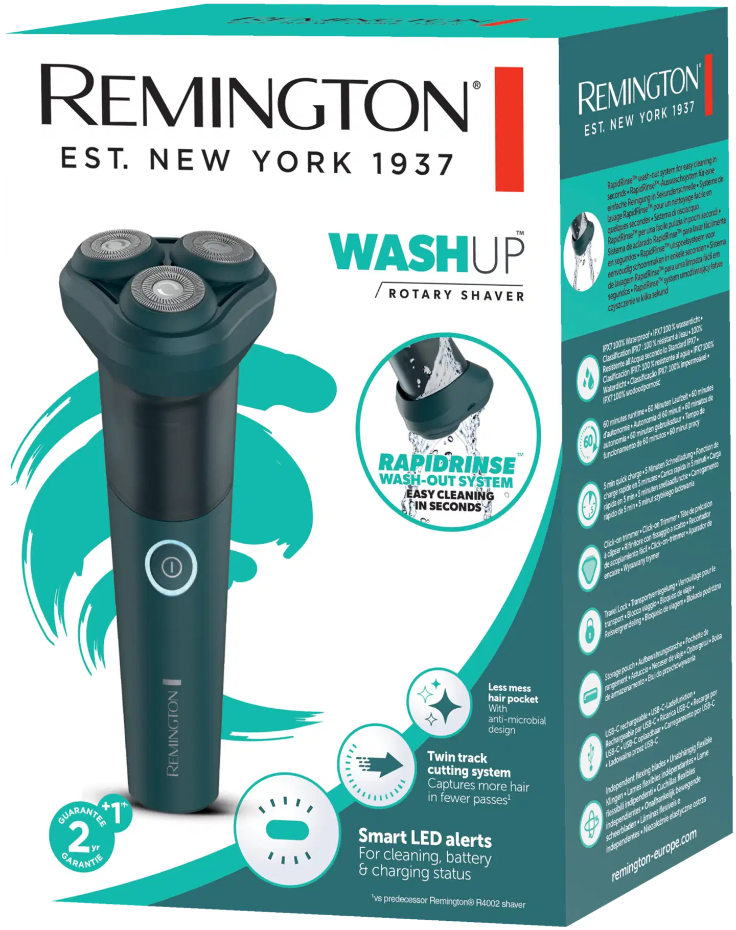 Remington parranajokone WASHUP™ RC4380 - 4