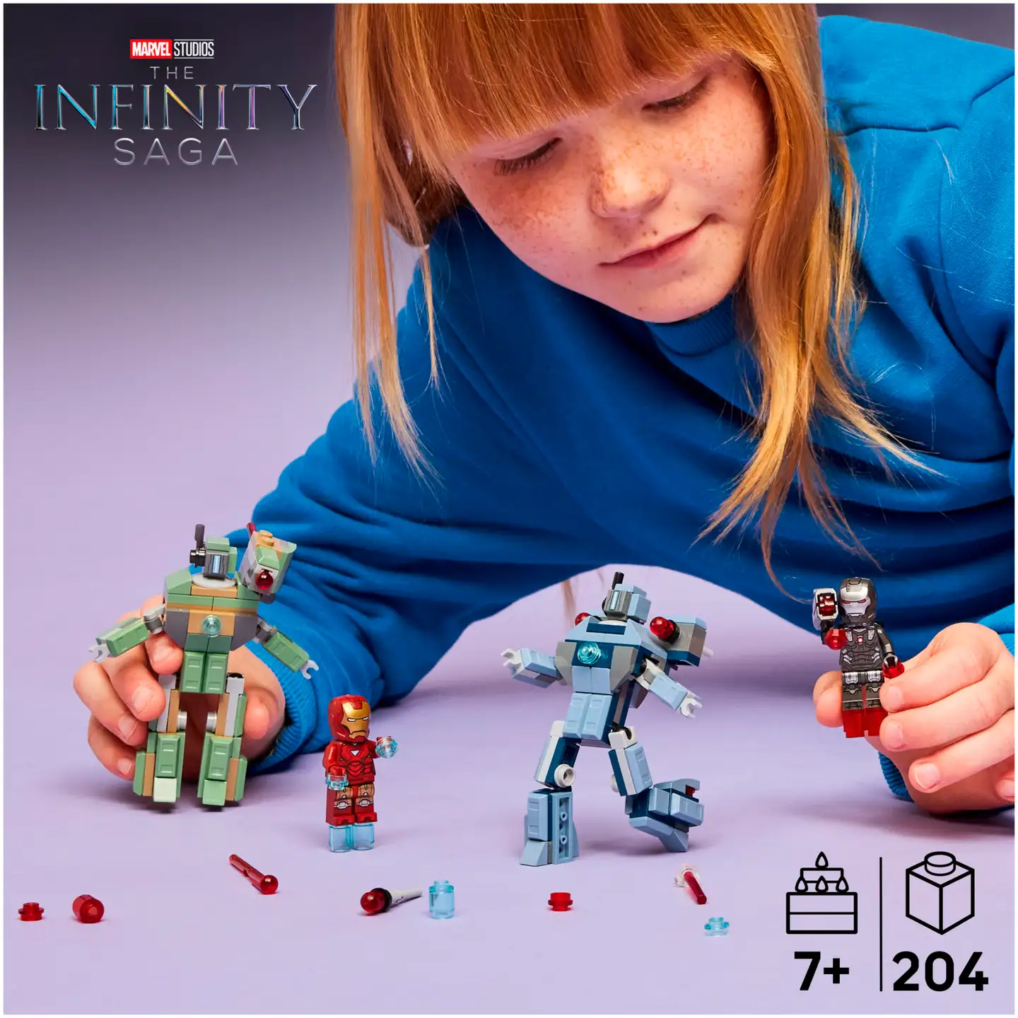 LEGO Super Heroes 76320 Iron Man ja Sotakone vastaan Hammer-dronet - 8