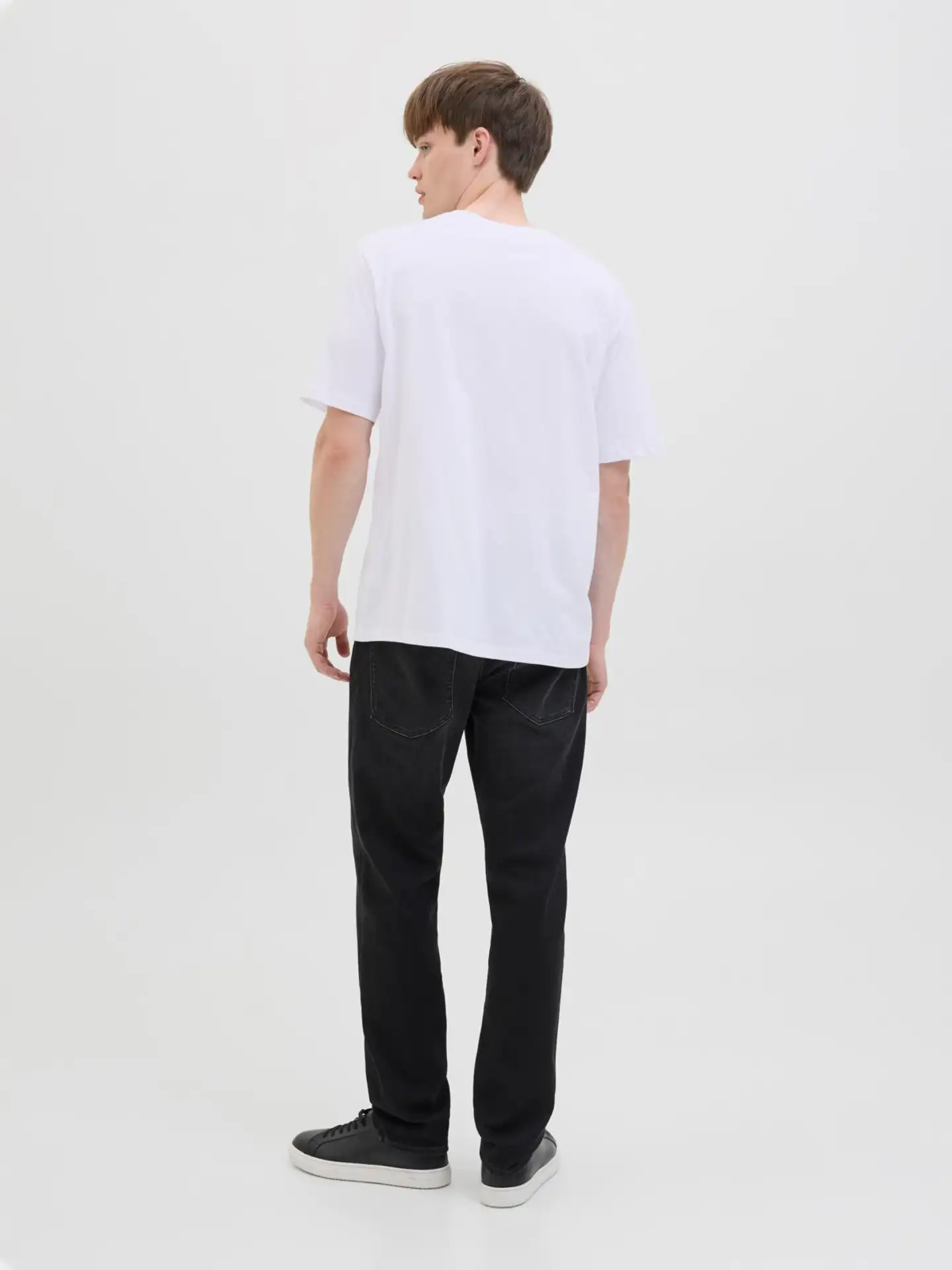 JJ Rebel miesten t-paita JREBZACK - WHITE - 6