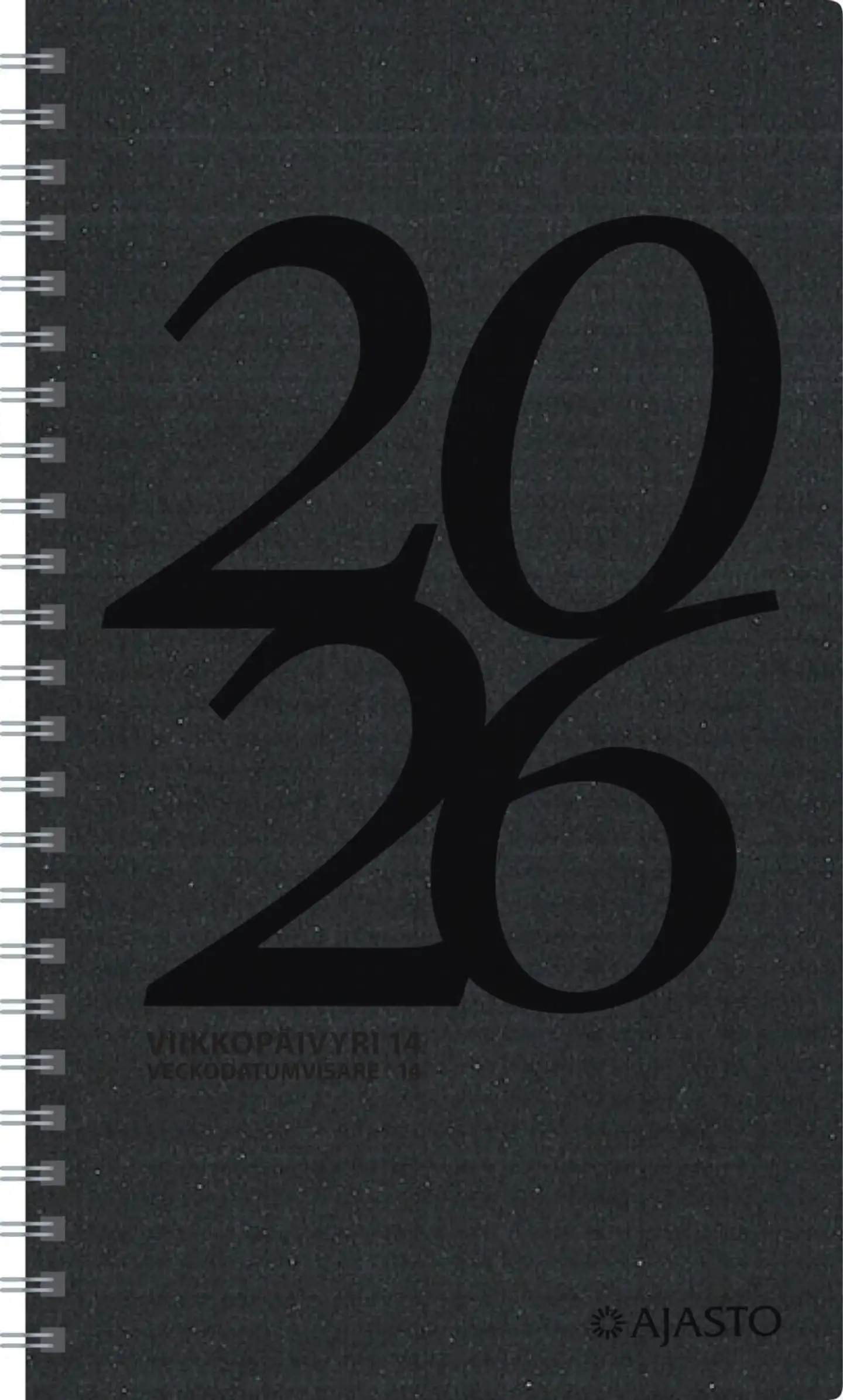 Ajasto pöytäkalenteri Viikkopäivyri/Veckod.vis. 14 Eko - 1