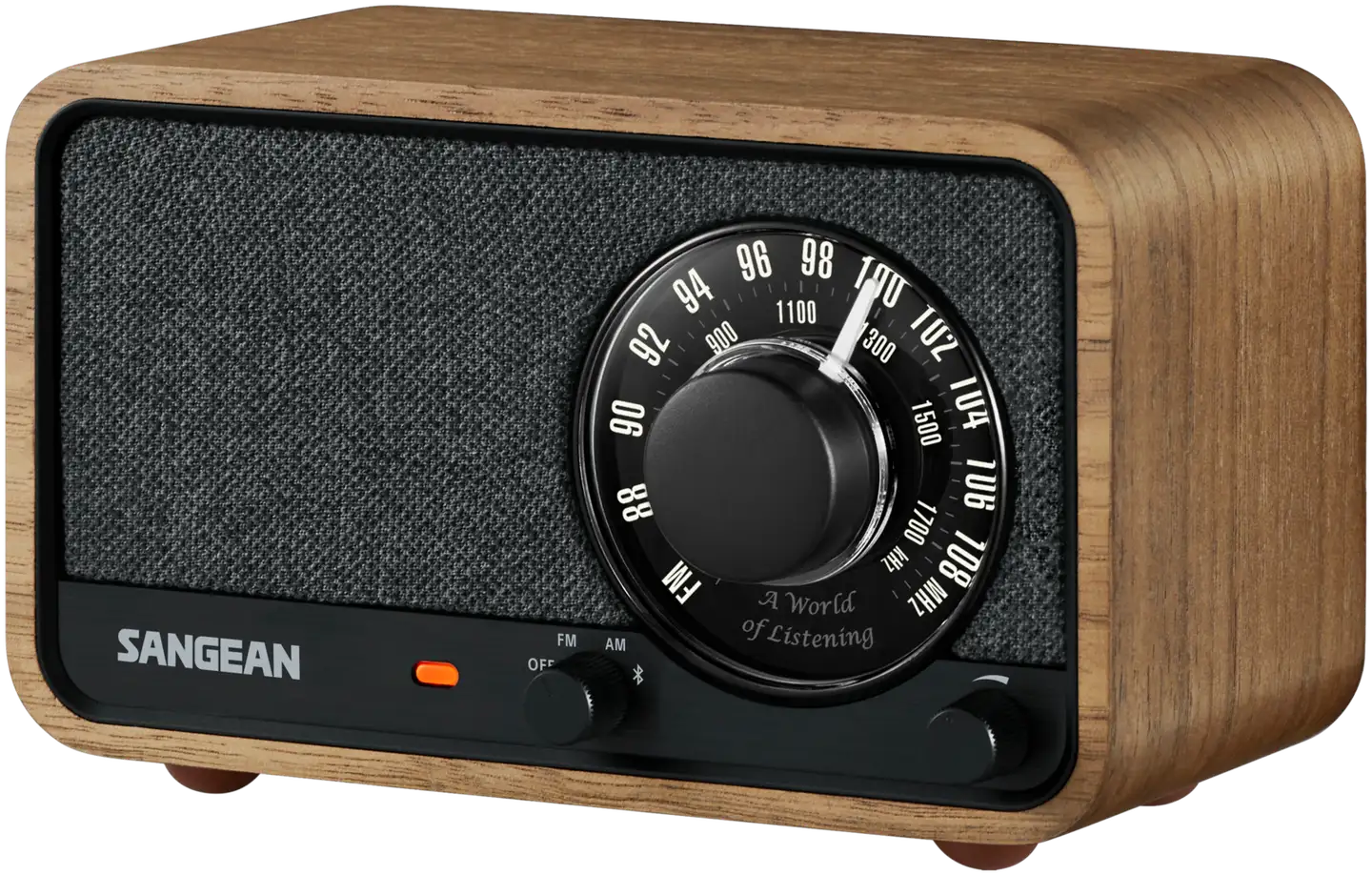 Sangean WR-8 Bluetooth pöytäradio, pähkinä - 1