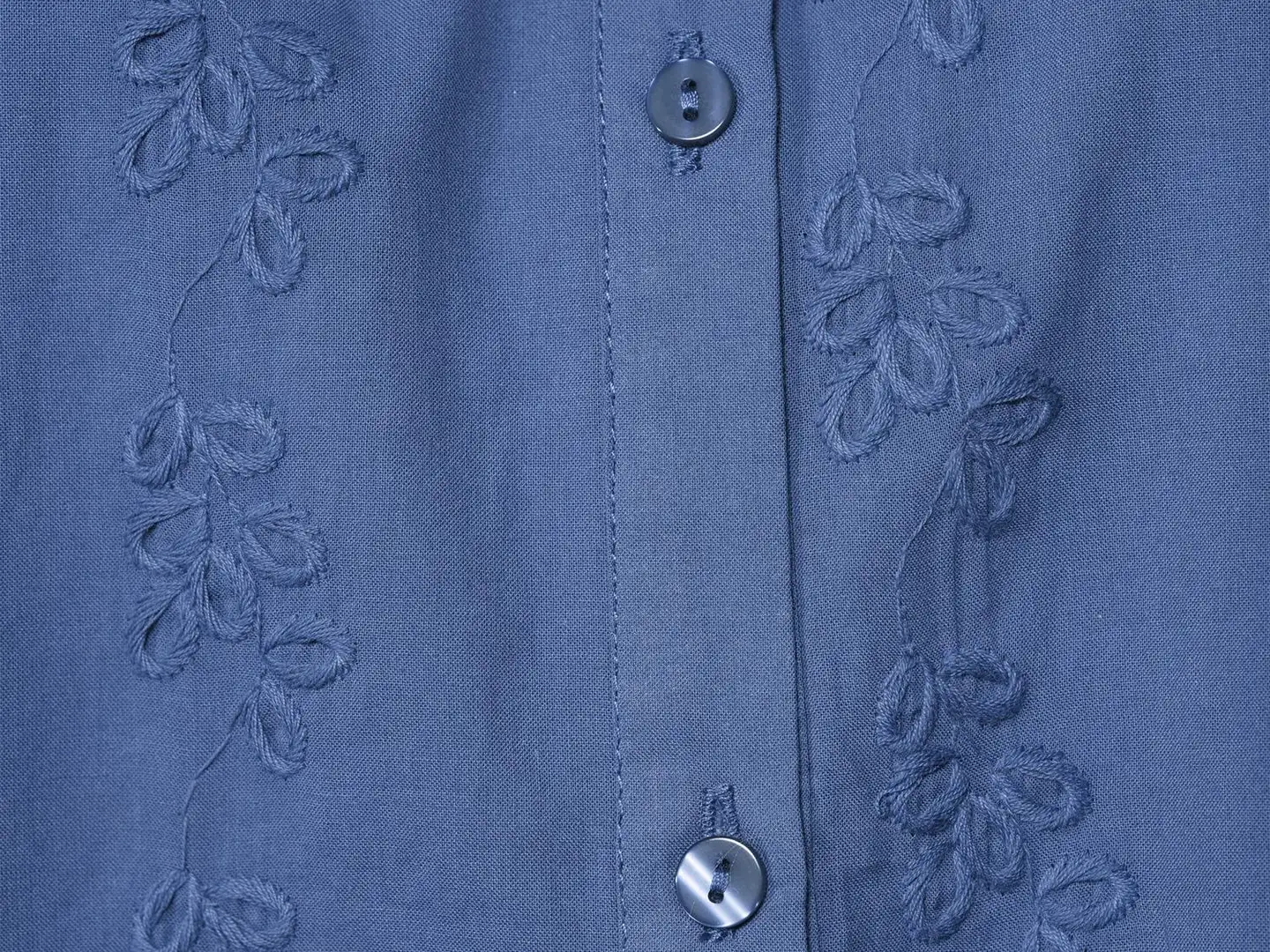 House naisten kangaspaita 228H261010 - True Navy - 7