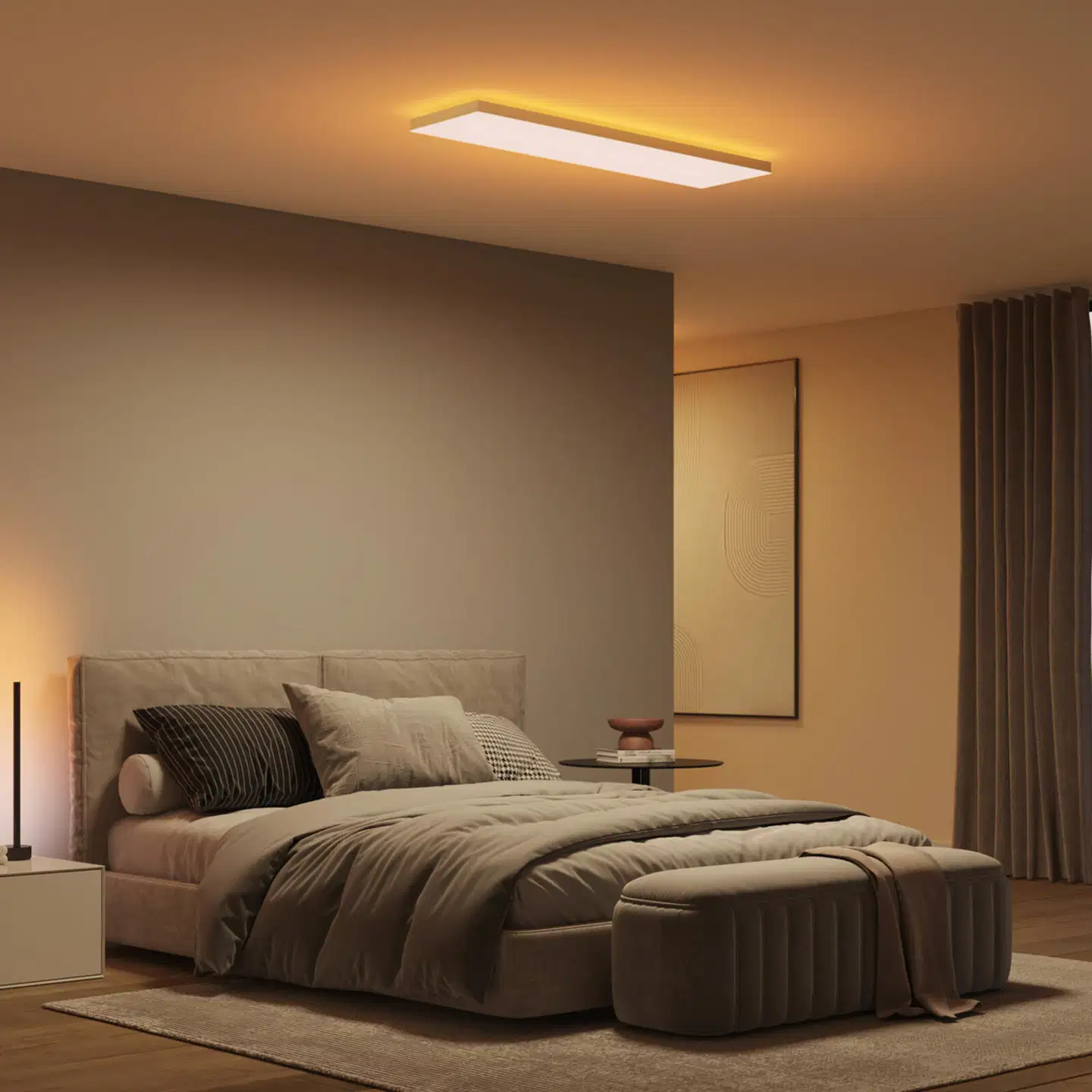 Philips Hue Datura -kattopaneeli 67W 2000-6500K 4250LM keskikoko - 8