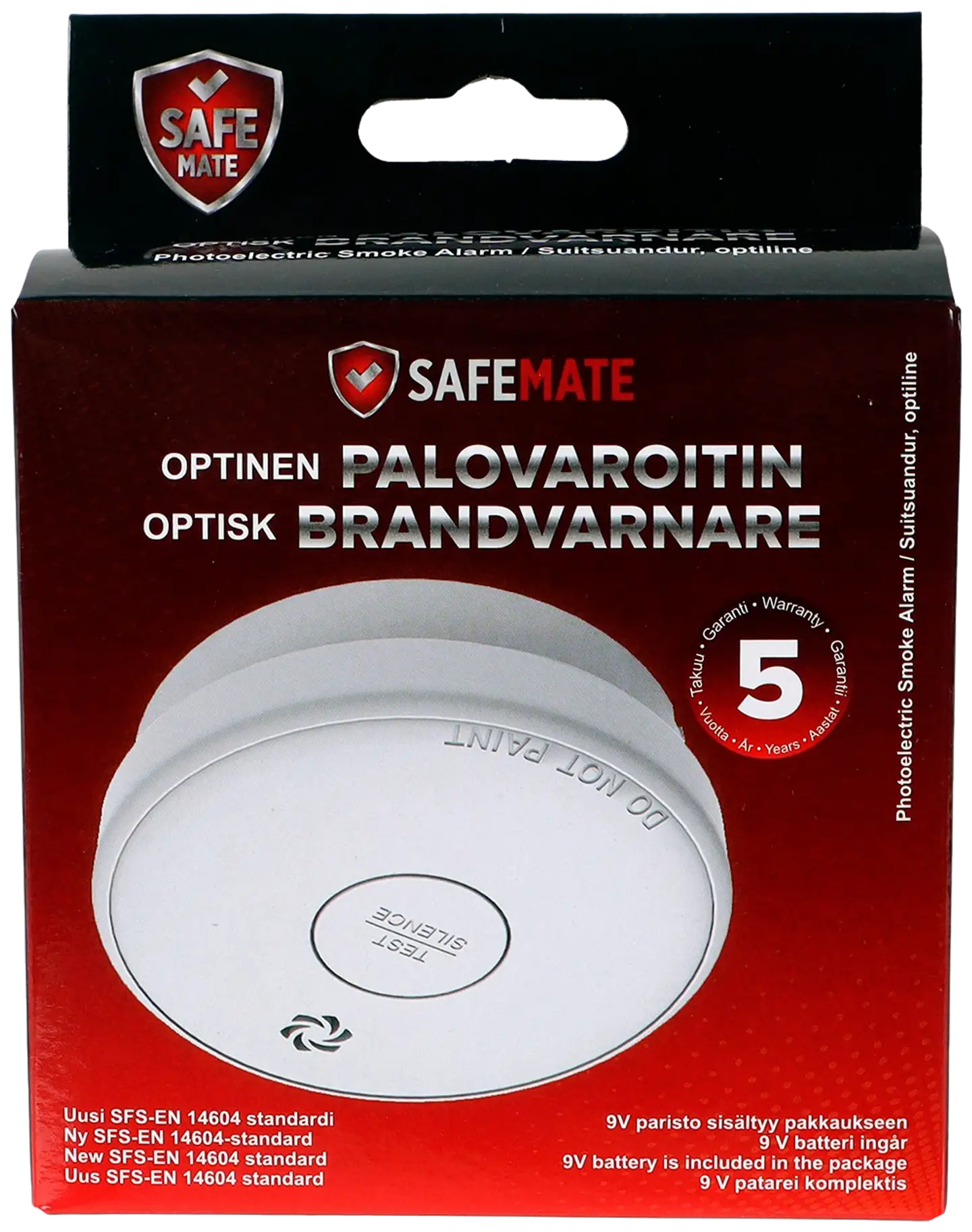 SafeMate palovaroitin optinen vaimennustoiminto - 1
