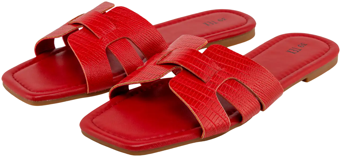 TEX naisten pistokassandaali I956840 - RED - 1