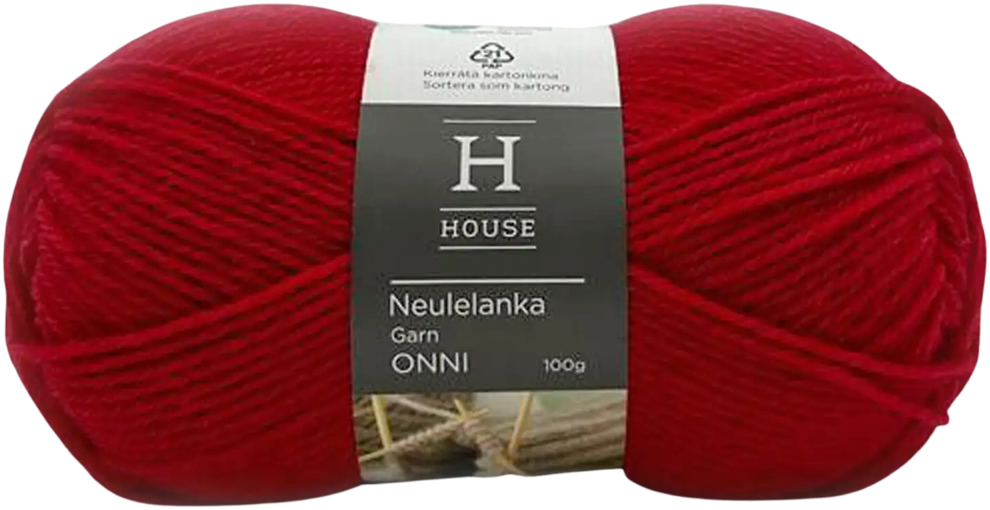 House lanka villasekoite Onni 100 g Red 5327