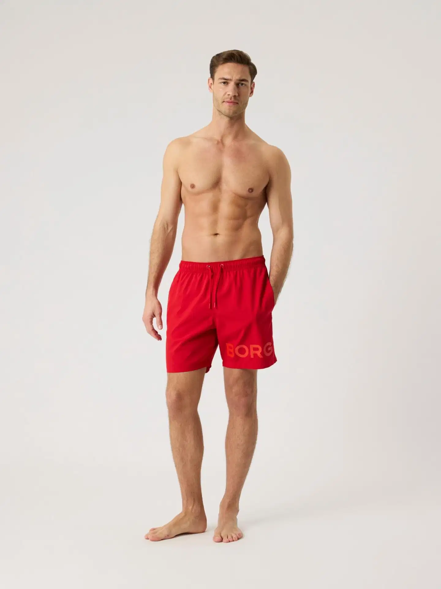 Björn Borg miesten uimashortsit 10004098 - Pompeian Red - 2