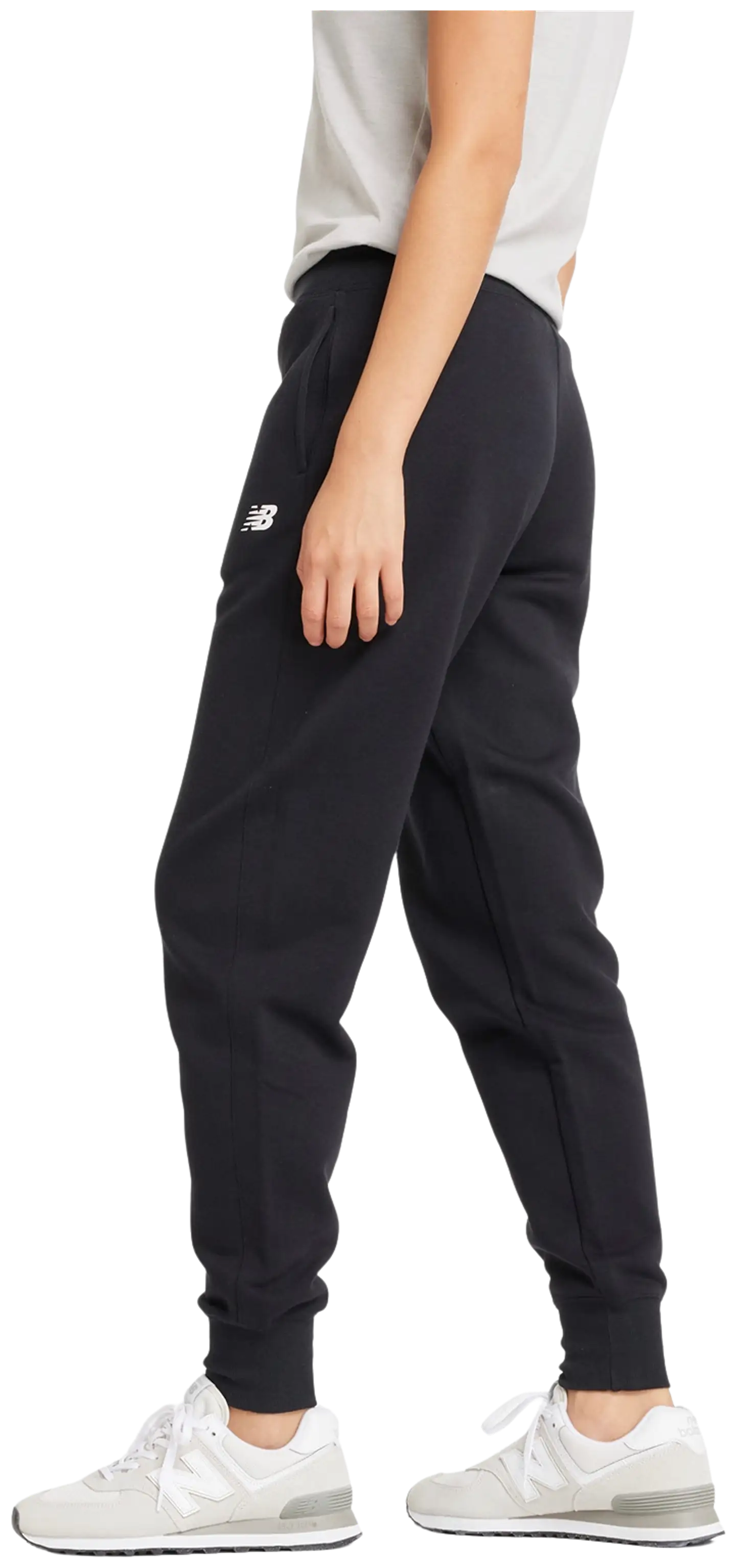 New Balance naisten Sport Fleece college-housut - BLACK - 2