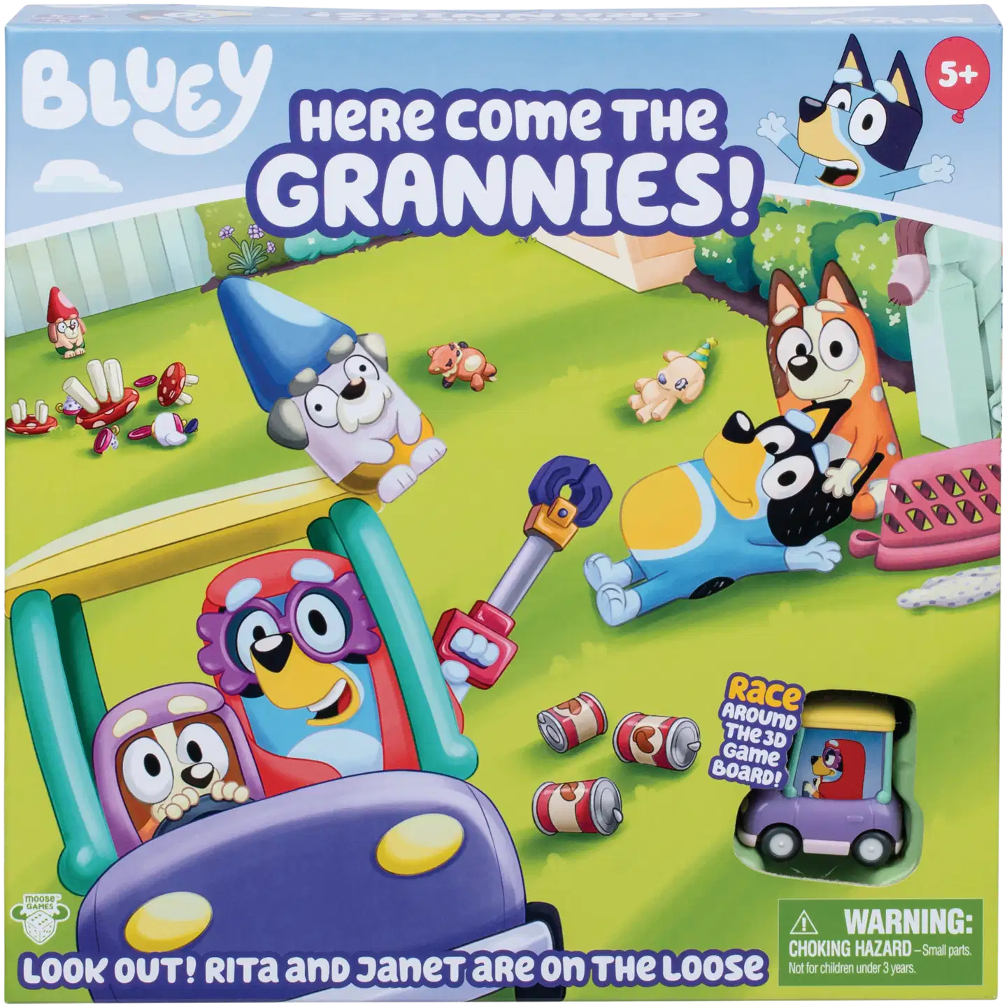 Bluey Go Wild Grannies -peli - 2