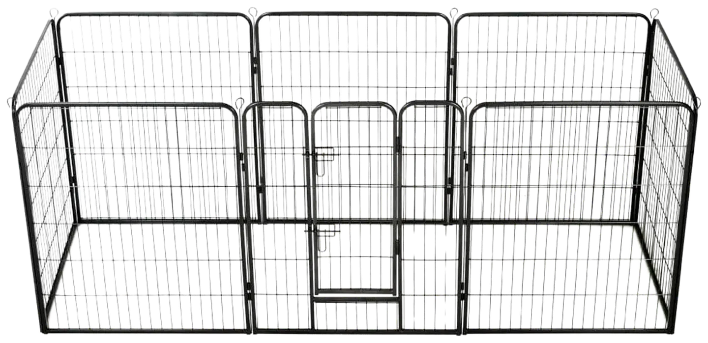 Trekker pentuaitaus Strong 8-paneelia M 80x77 cm musta - 2