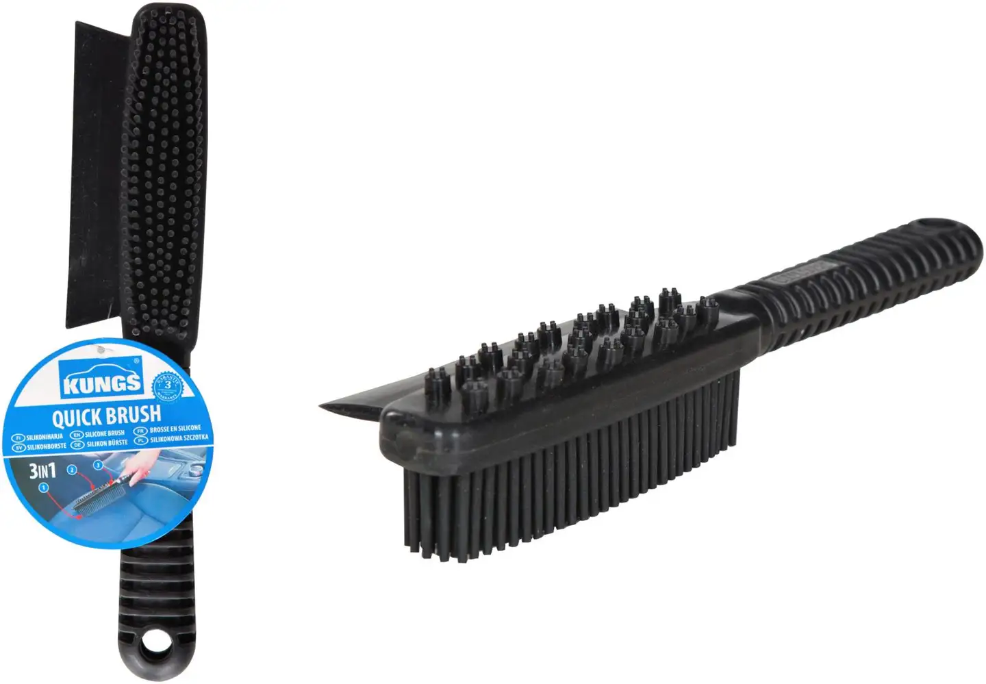 Kungs Quick brush silikoniharja 3in1