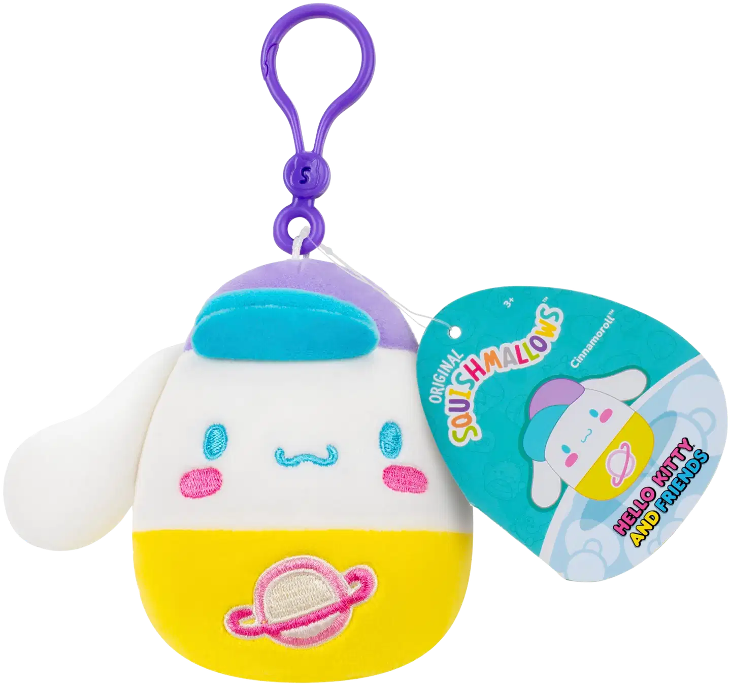 Squishmallows 9 cm Hello Kitty ja ystävät Kawaii Tokyo klipsipehmo - 4