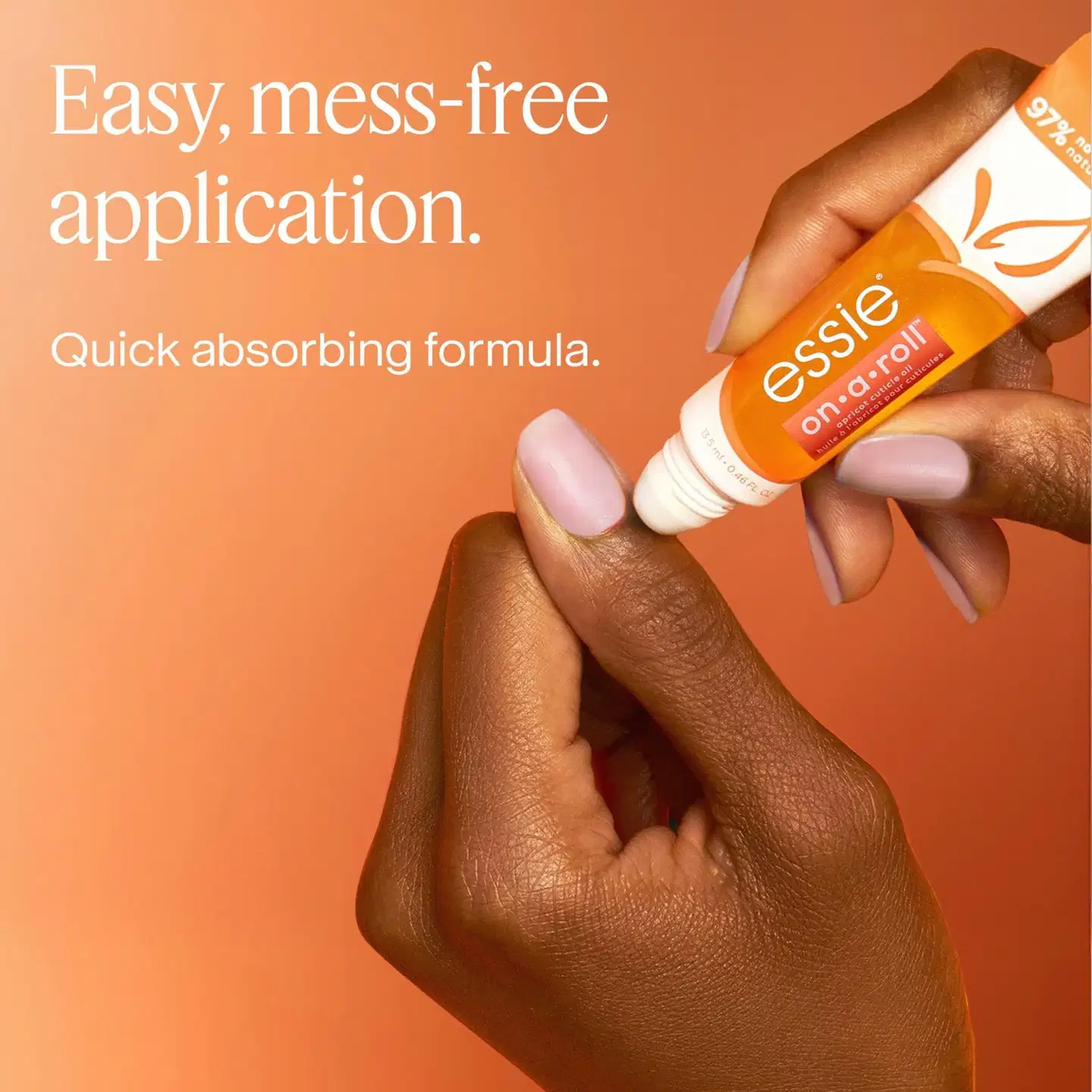 essie on-a-roll apricot nail and cuticle oil kynsinauhaöljy 13,5ml - 7