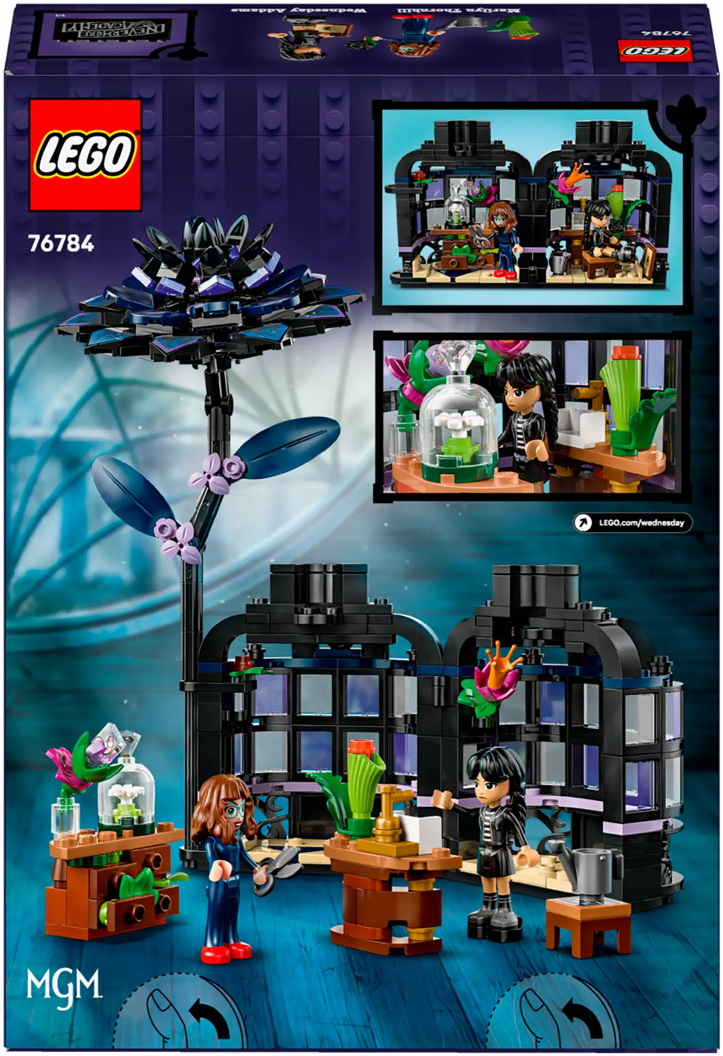 LEGO Wednesday 76784 Musta daalia - 2