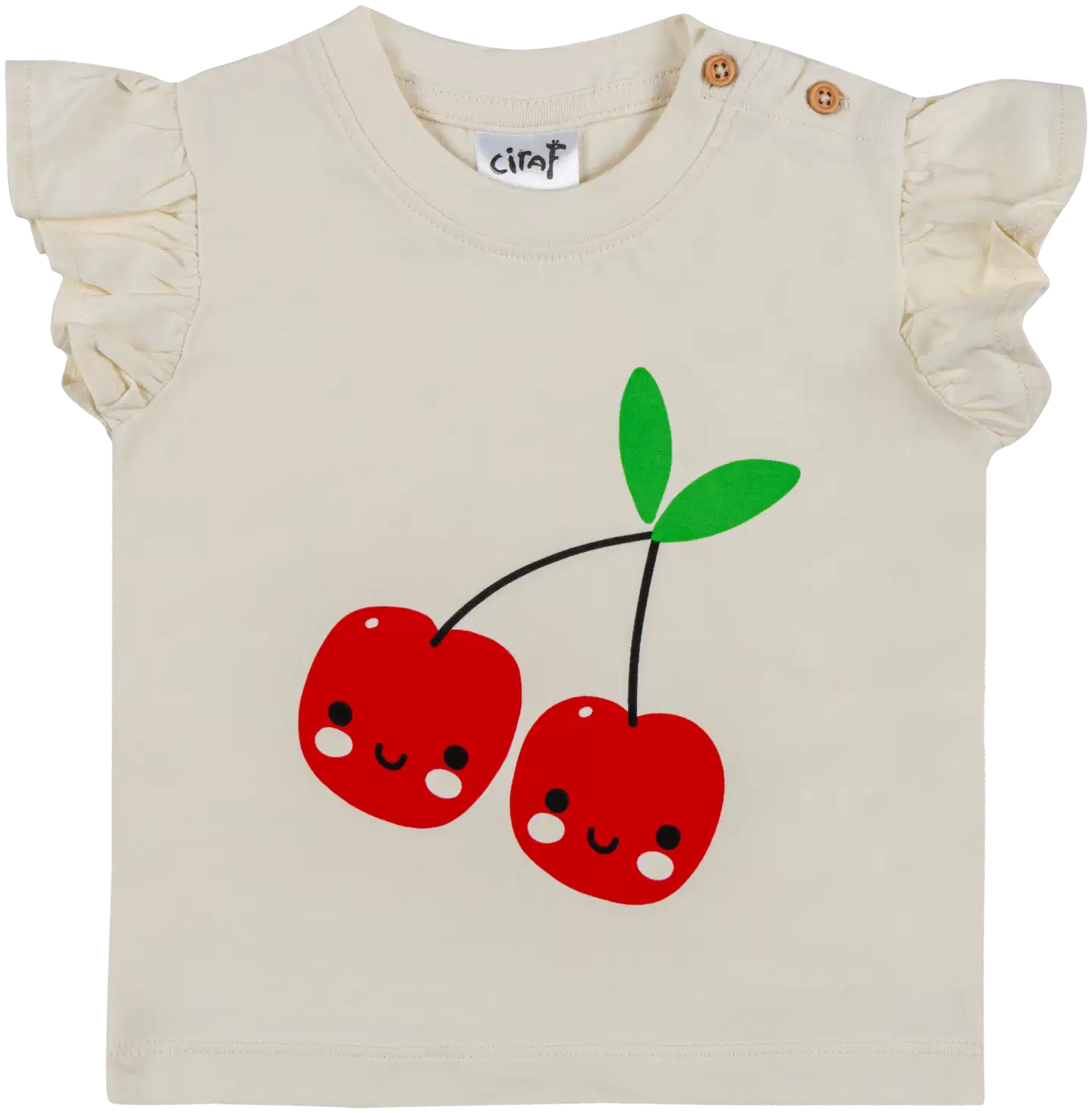 Ciraf vauvojen lyhythihainen t-paita 250B260452 2-pack - Multicolor - 2
