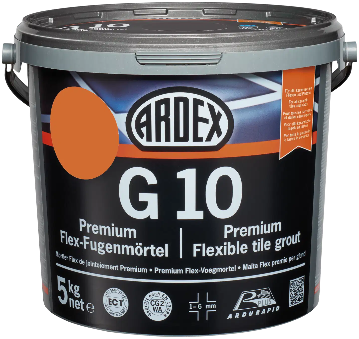 ARDEX G10 Premium-saumauslaasti balinruskea, 5 kg