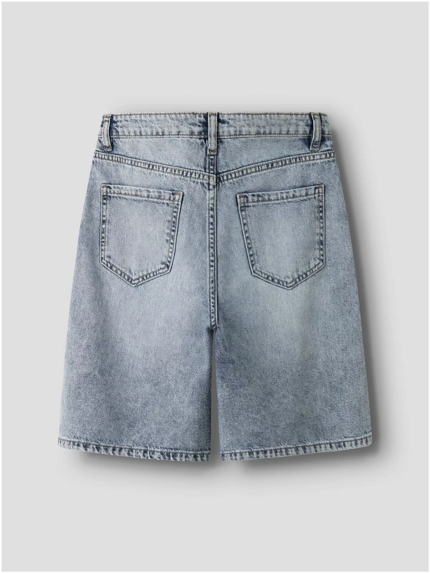 LMTD lasten shortsit - LIGHT BLUE DENIM - 2