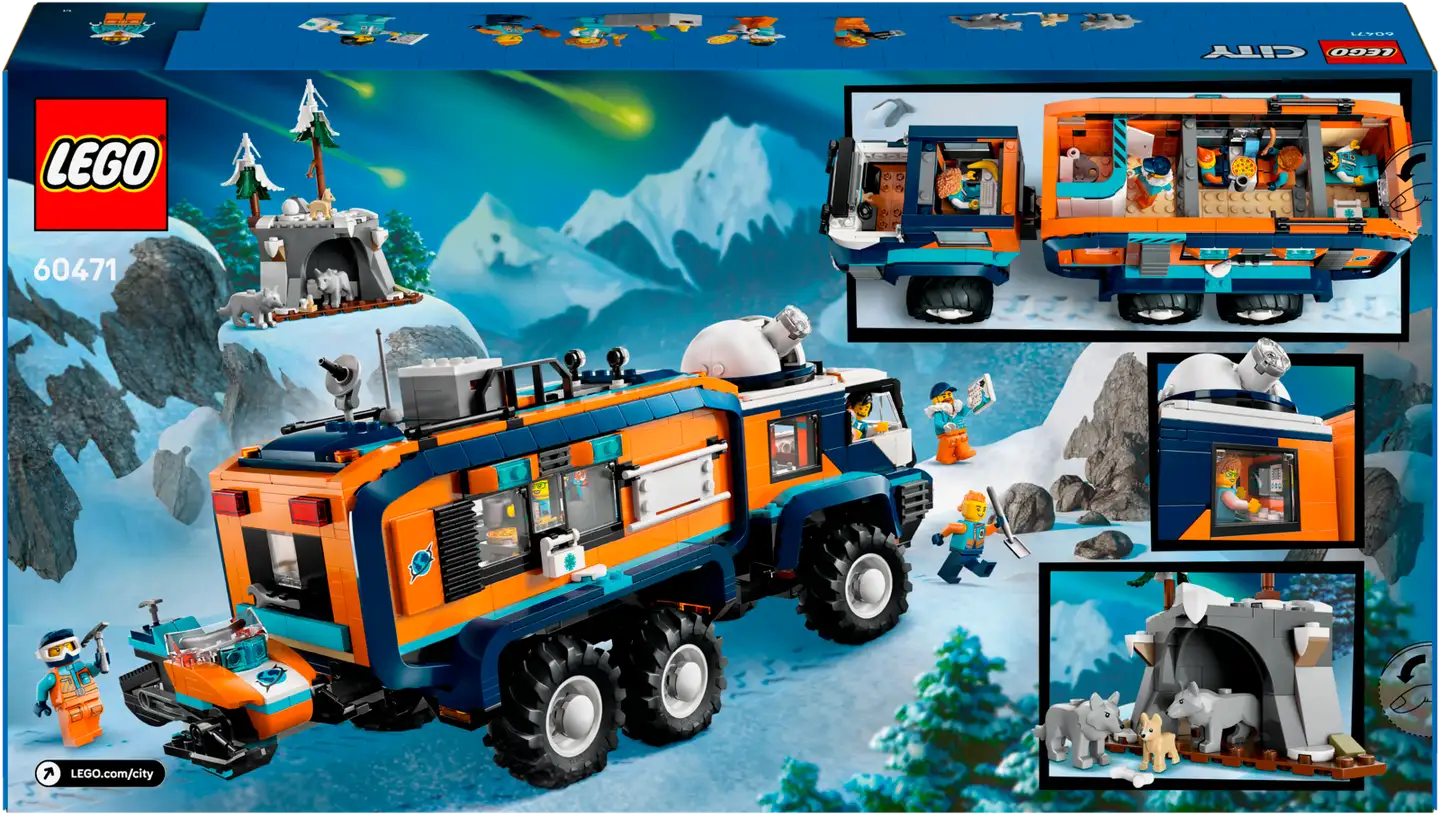 LEGO® City Exploration 60471 Arktisten tutkimusretkeilijöiden tiedelaboratoriorekka - 3