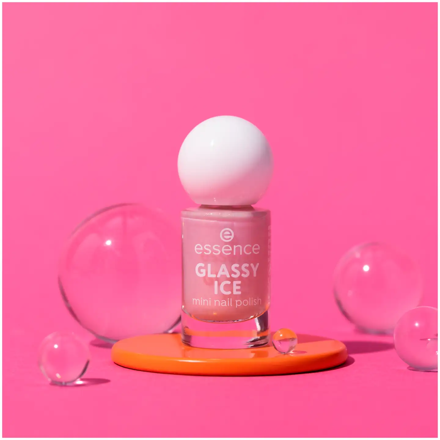 essence GLASSY ICE mini nail polish 09 5 ml - 4