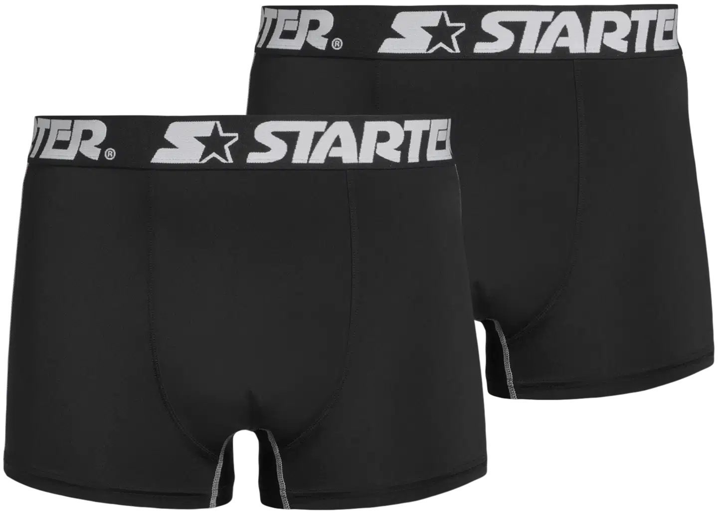 Starter miesten bokserit 190S071802 2-pack - Black/black - 1