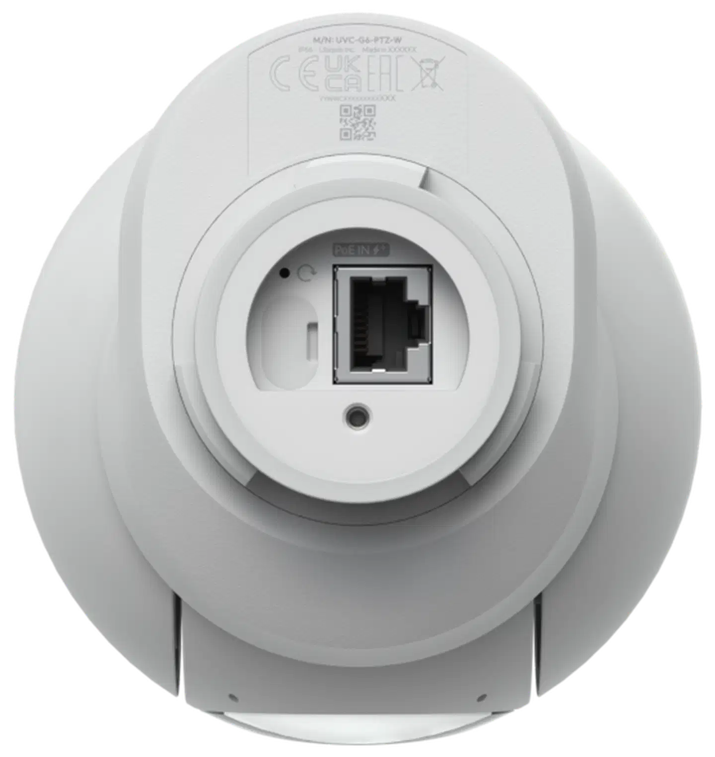 Ubiquiti sääsuojattu 4K kaksoisobjektiivi PTZ -kamera 10x zoomilla UVC-G6-PTZ-W valkoinen - 6