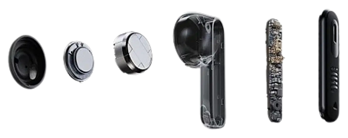 JBL langattomat vastamelunappikuulokkeet Tune Flex 3, musta Ghost - 2