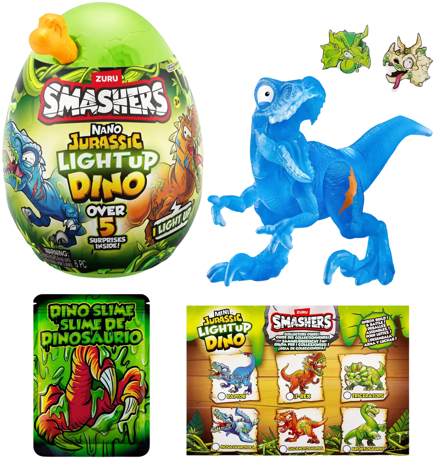 Smashers Jurassic Nano Egg - 1