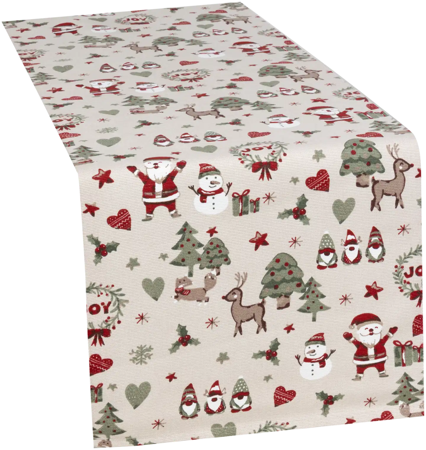 House kaitaliina Christmas Santa 33x120cm - 1