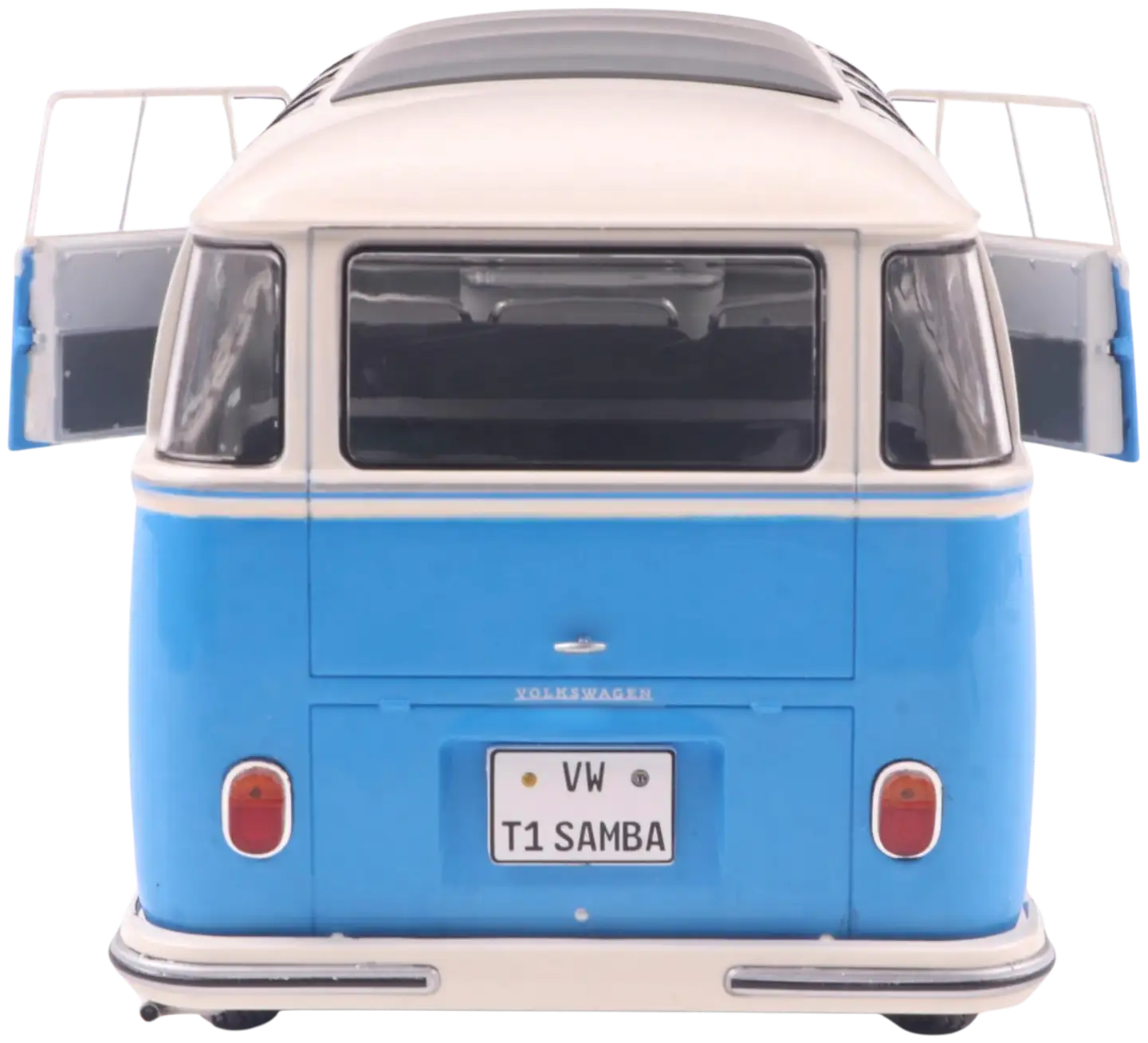 Solido 1:18 VW T1 21 WINDOWS b. blue/white, keräilyauto, pienoismalli - 4