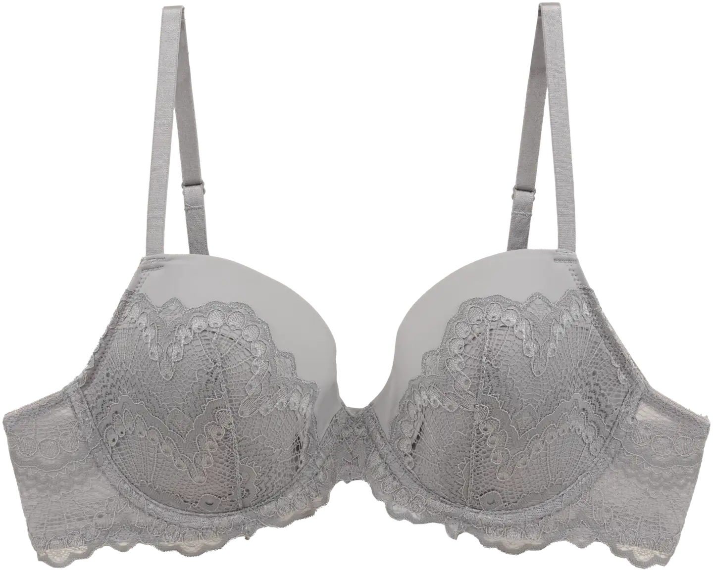 Actuelle naisten T-paita-rintaliivit 211A332506 - Silver - 1