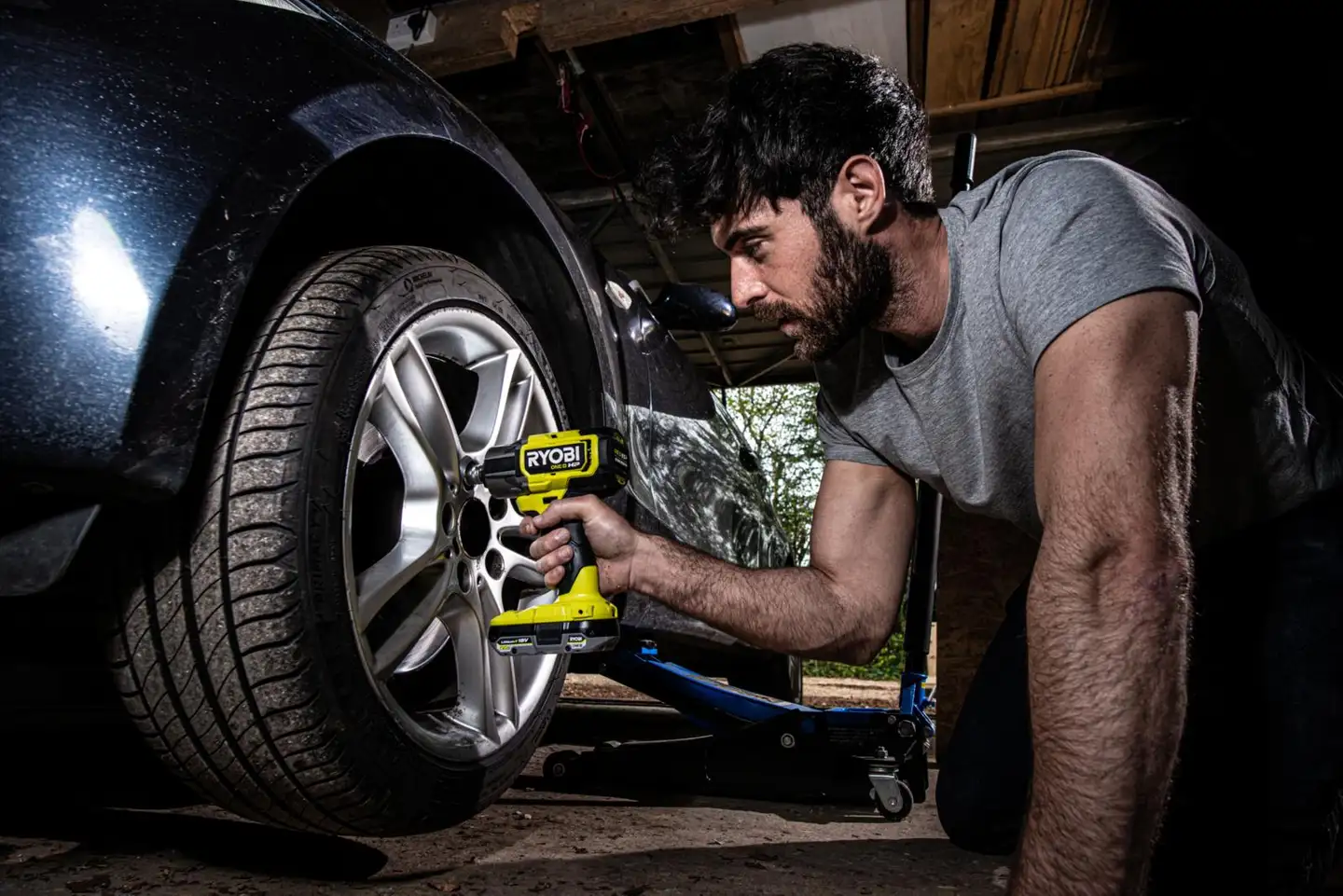 Ryobi 18V iskevä mutterinväännin RIW18X-0 - 6