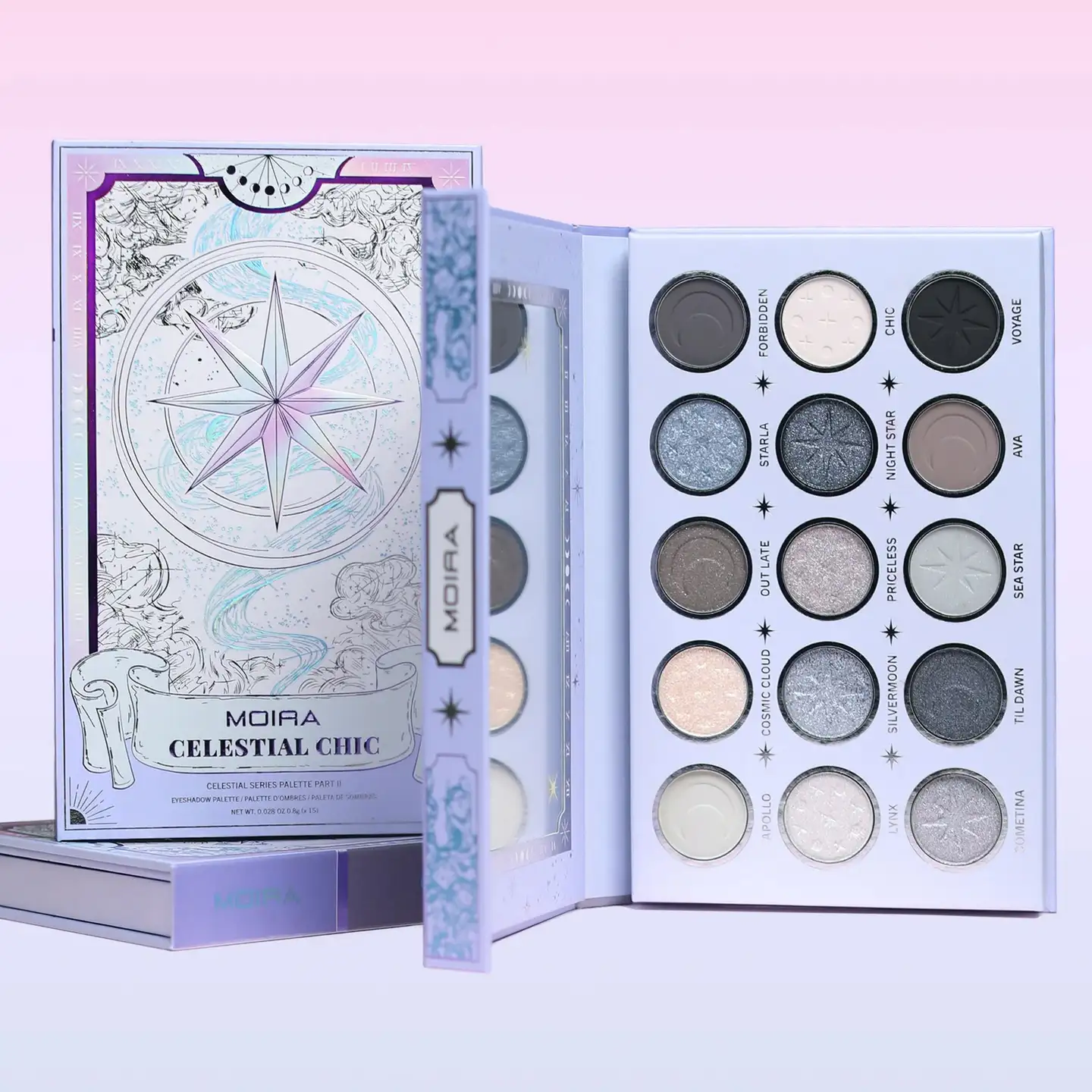 MOIRA Celestial Chic Eyeshadow Palette -luomiväripaletti - 6