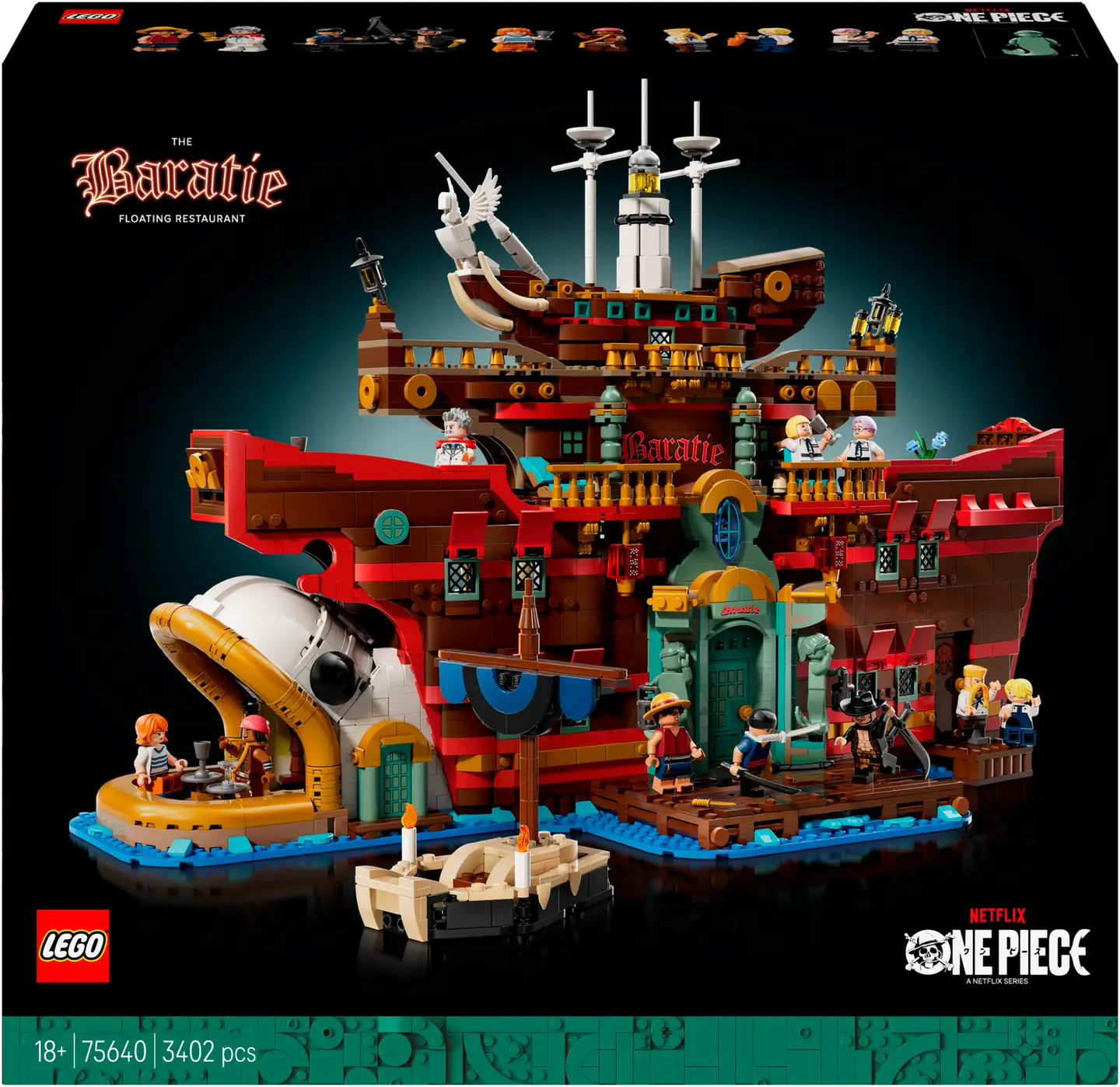 LEGO® ONE PIECE 75640 Kelluva ravintola Baratie - 4